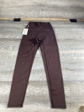 Monday Body Acadia Leggings Espresso Brown High Waist Size M NWT